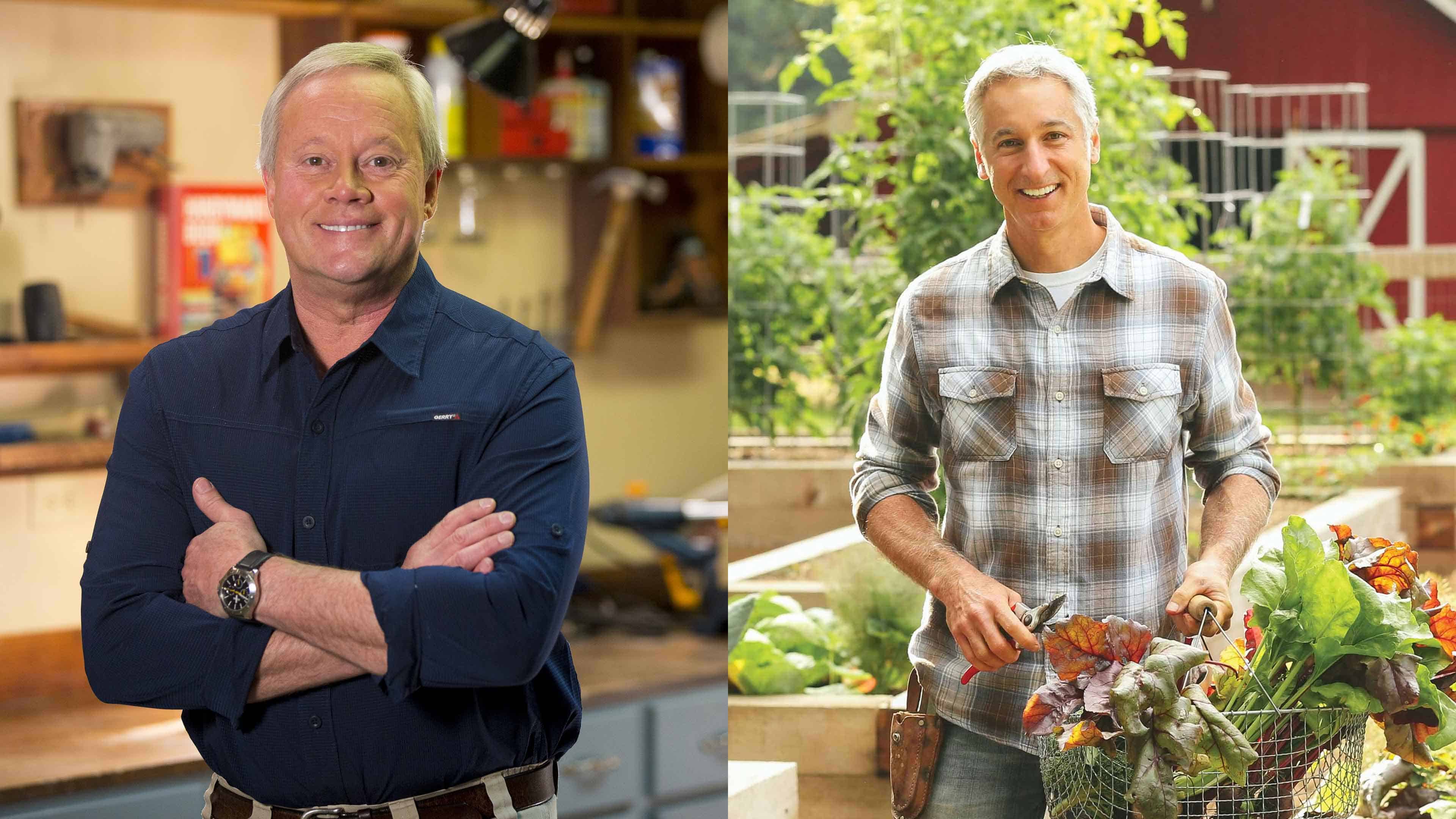 Danny Lipford, host of Today's Homeowner, and Joe Lamp'l, host of Growing a Greener World, offer fall gardening tips