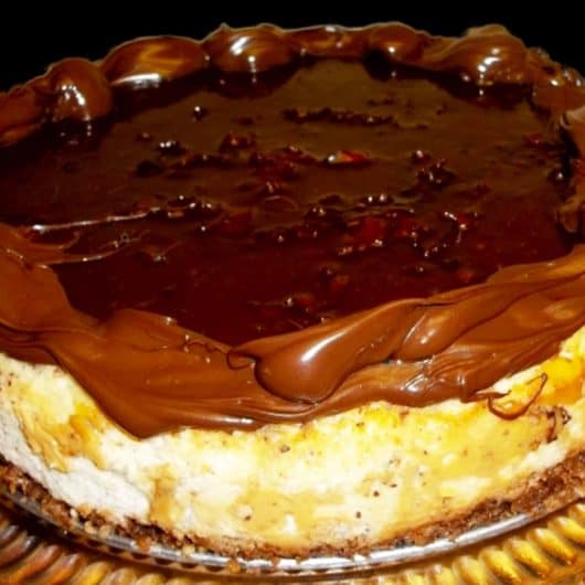 Chocolate Caramel Cheesecake Recipe With Bacon Crust