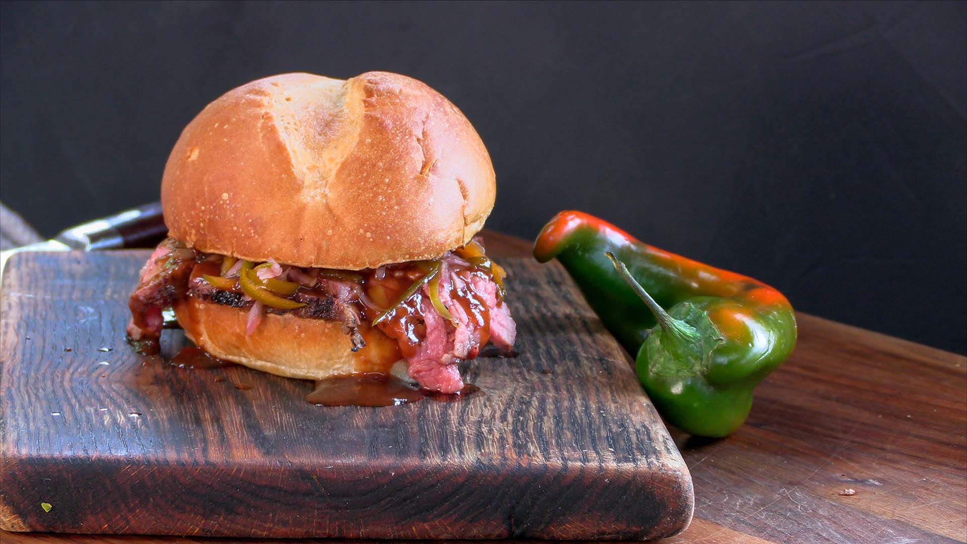 #1 Recipe - Tri-Tip BBQ Sandwich 