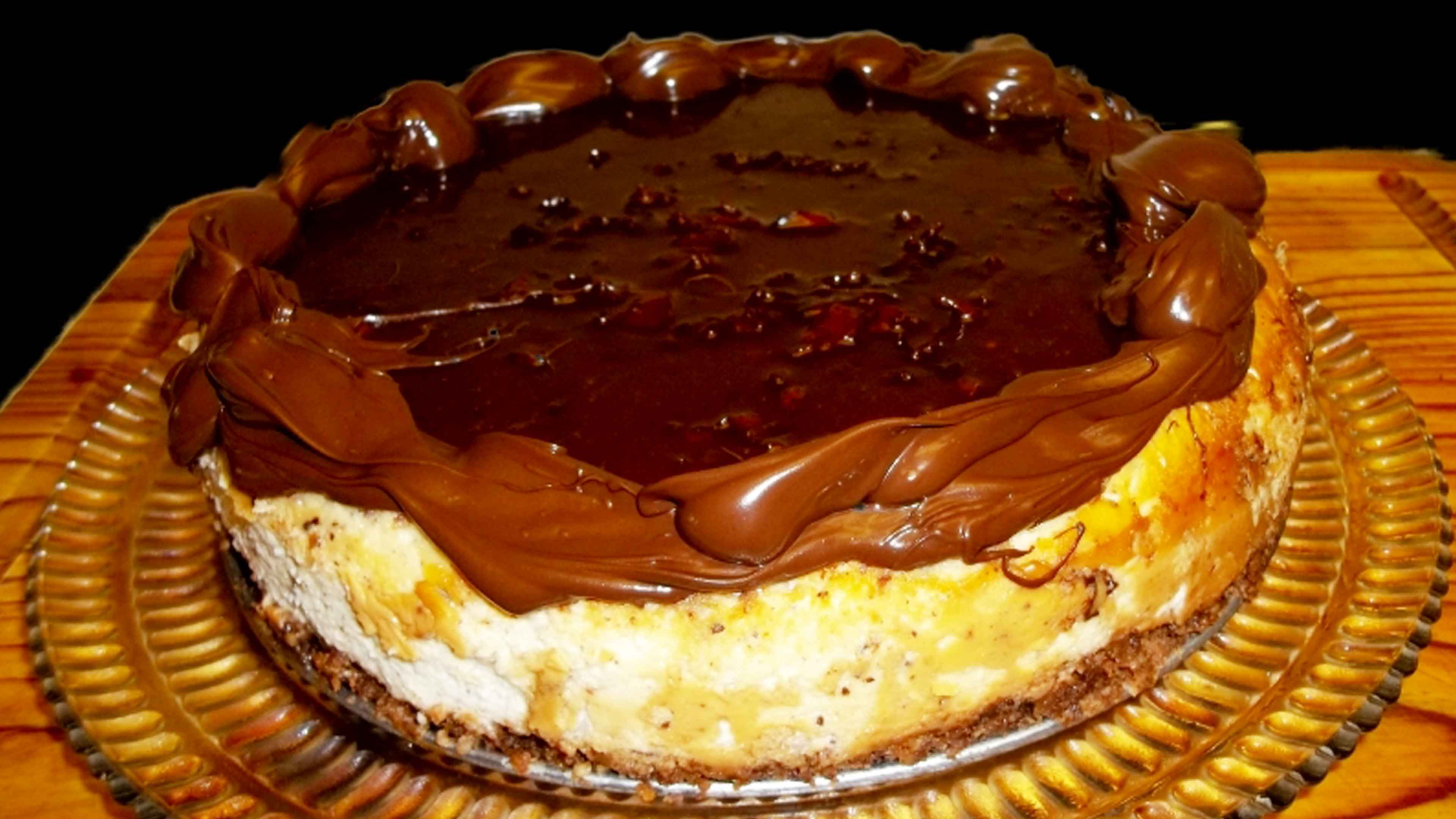 Chocolate cheesecake