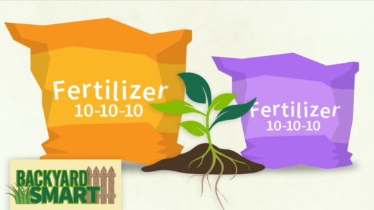 What numbers on fertilizer mean