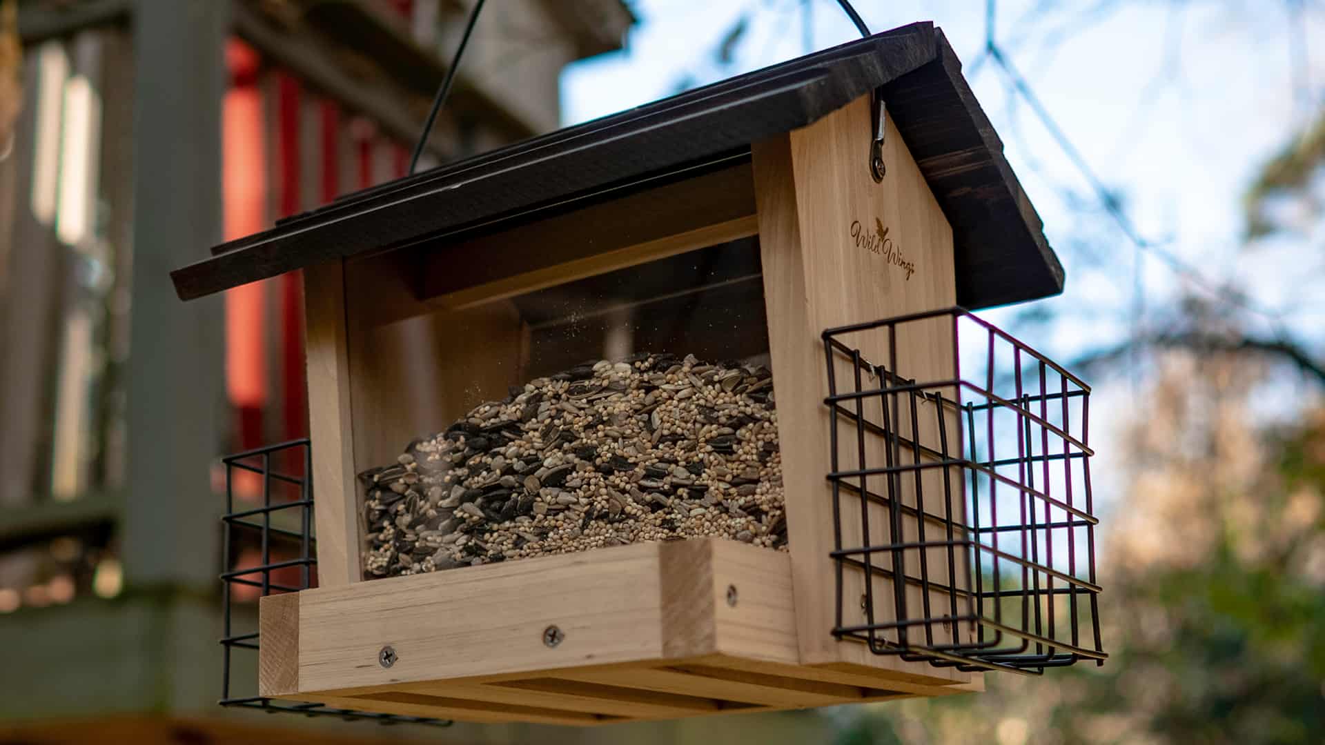 Diy bird feeders deals wood