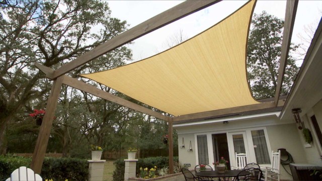 Easy Shade Structure Build