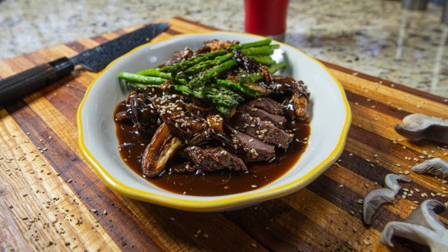 grilled Antelope medallions