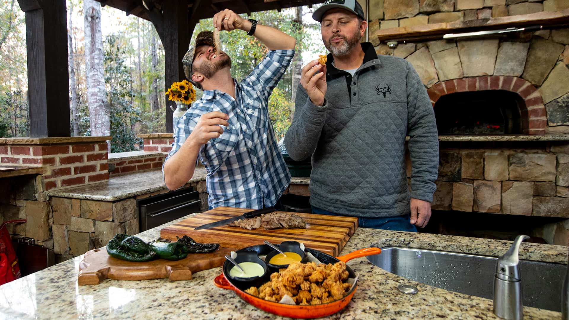 Michael Waddell Wild Turkey Nugget Dish