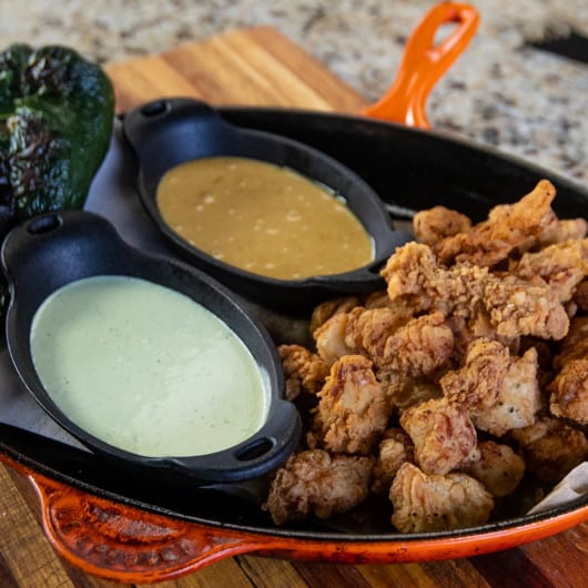 Jalapeño-Dill Turkey Nuggets and Dipping Sauce Recipes