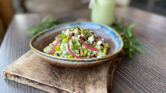 David Bancroft's Orzo Salad Fall Vegetable Side Dish