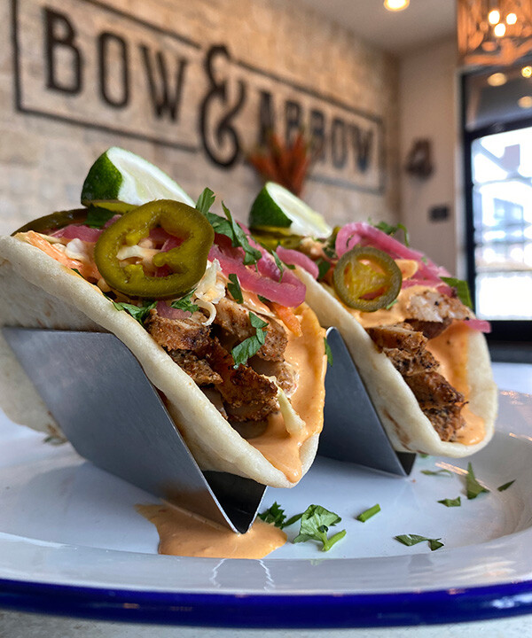 David Bancroft Chicken Fajita Tacos